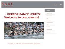 Tablet Screenshot of boat-events.de